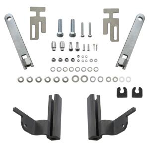 Heavy Duty Semi Truck Deer Guard for Volvo VN/VNL 2004-2024 Bumper+Brackets Blk
