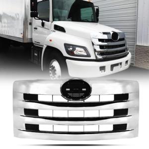 Front Chrome Grill Grille fit for 2011+ Hino 238 258 268 338 Semi Trucks