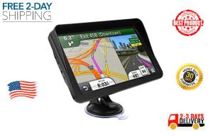 9"GPS Semi Truck Commercial Driver Big Rig Accessories Navigation System Trucker