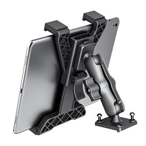 OHLPRO Heavy Duty Drill Base Tablet Holder Car Mount Dashboard for iPad/iPad mini Samsung Galaxy (All 7" - 11.5") Tablets, ipad Mount for Desks,Cars, Great for Wall, Truck, Commercial Vehicles Dash