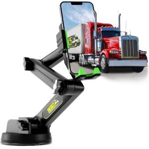Phone Mount for Truck Phone Holder for Truck - Heavy Duty Super Suction Cup, ...