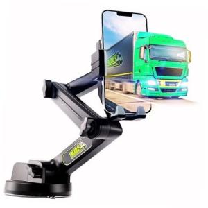 Phone Mount for Truck Phone Holder for Truck - Heavy Duty Super Suction Gray