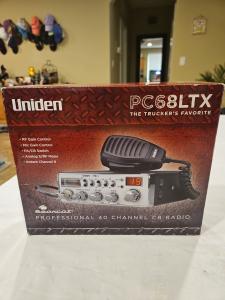 Uniden PC68LTX 40-Channel CB Radio with PA/CB Switch, RF Gain and Mic Gain Control, Analog S/RF Meter, Instant Channel 9, Automatic Noise Limiter, and Hi-Cut Switch,Silver