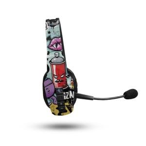 Skin Compatible with BlueParrott B450-XT Bluetooth Headset - Oddballs - Premium 3M Vinyl Protective Wrap Decal Cover - Easy to Apply | Crafted in The USA by MightySkins