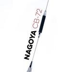 Nagoya CB-72 High-Performance 28" CB Antenna Kit - Universal 26-28 MHz Coverage with Heavy-Duty Magnetic Mount, includes 18' RG-58A/U Cable & PL-259 Connector for Effortless Installation