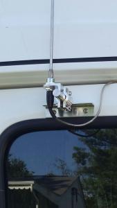 Semi Truck CB Antenna Mount Freightliner Peterbilt Kenworth Internationational