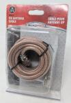 NEW Roadpro RP-8X12CL Clear 12' CB Radio Antenna with Mini-8 Coax Cable (3.6m)