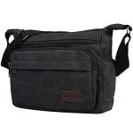 JAKAGO 13-Inch Multi-Pocket Crossbody Bag