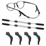 XFentech Adjustable Eyewear Retainer Set - 2 Pcs