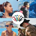 Surplex 6 Pack Elastic Sports Eyeglass Straps