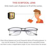 Photochromic Bifocal Reading Sunglasses for All