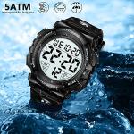 CIVO Men's Military Waterproof Digital Sports Watch