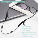 XFentech Adjustable Eyewear Retainer Set - 2 Pcs