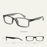 Grey Designer Reading Glasses for Men and Women