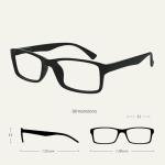 Black Reading Glasses 4 Pack for Men & Women