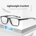 3 Pack Sporty Blue Light Blocking Reading Glasses