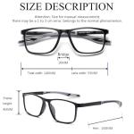 3 Pairs TR90 Blue Light Blocking Reading Glasses