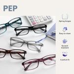 Black Reading Glasses 4 Pack for Men & Women
