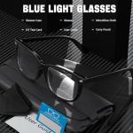 COOLOO Lightweight Blue Light Blocking Glasses