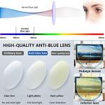 3 Pairs TR90 Blue Light Blocking Reading Glasses
