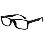 Black Reading Glasses 2 Pack - Unisex +1.50
