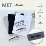 Stylish 4-Pack Met Reading Glasses Set