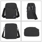 Men's Small Crossbody Bag with Adjustable Straps