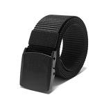 Heshebuy 2-Pack Nylon Canvas Belts for Outdoor Fun