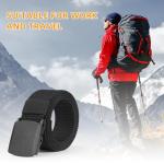 Aomig Adjustable No Holes Golf Belt for Men
