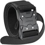 JUKMO Tactical Quick Release Nylon Belt, Black