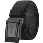 Men's Tactical Stretch Belt - Quick Release, Black