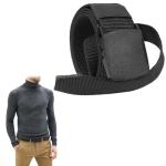 Aomig Adjustable No Holes Golf Belt for Men