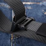 Heshebuy 2-Pack Nylon Canvas Belts for Outdoor Fun