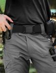 Men's Tactical Stretch Belt - Quick Release, Black