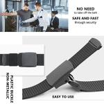 Adjustable Nylon Men's Work Belt – No Metal Buckle