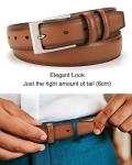 Men's Leather Belts for Suits and Casual Wear