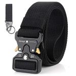 Men’s Military Quick Release Tactical Belt (Black)