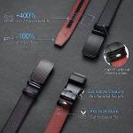 DOOPAI Men’s Adjustable Leather Ratchet Belt