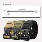 Men’s Military Quick Release Tactical Belt (Black)