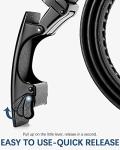 BOSTANTEN Leather Ratchet Dress Belt with Slide Buckle
