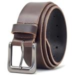 Brown Full Hide Leather Belt, 38mm - Ashford Ridge