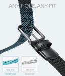 Men's Elasticated Stretch Golf Belt - 1 3/8