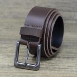 Brown Full Hide Leather Belt, 38mm - Ashford Ridge