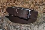 Brown Full Hide Leather Belt, 38mm - Ashford Ridge