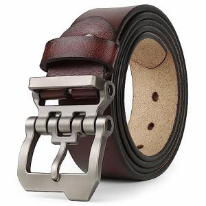 Men's Casual Genuine Leather Belts for Jeans