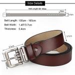 Men's Casual Genuine Leather Belts for Jeans