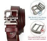 Men's Casual Genuine Leather Belts for Jeans