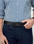 JUKMO 1.5" Leather Ratchet Belt for Men