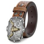 Stylish Western Leather Belt for Men and Women
