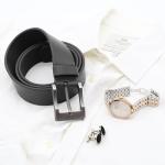 PELT TORO Explorer Men's Leather Belt in Charcoal